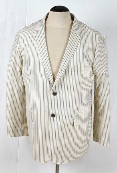 THOM BROWNE
Light green tailored jacket with...