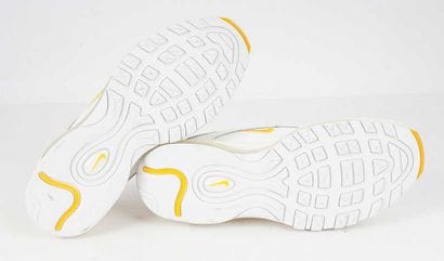 NIKE
White leather Air Max 97 sneakers in...