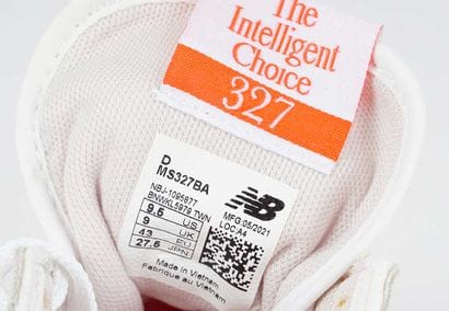 NEW BALANCE
Beige mesh 327 sneakers with...