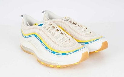 NIKE X UNDEFEATED
Air Max 97 sneakers featuring...