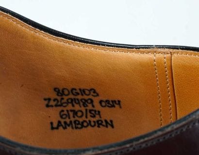 CHURCH'S
Brown leather Lambourn monkstrap...