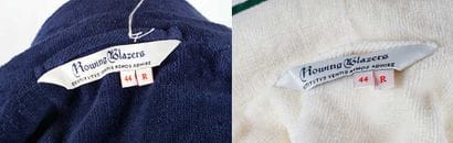 ROWING BLAZERS 
Set of two tailored blazers...
