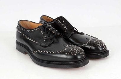 CHURCH'S
Black leather Grafton derbies with...