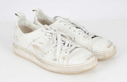 GOLDEN GOOSE
White leather Starter sneakers...