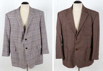 THOM BROWNE
Houndstooth-check suit jacket...