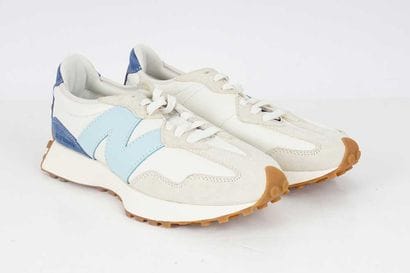 NEW BALANCE
White leather 327 sneakers with...