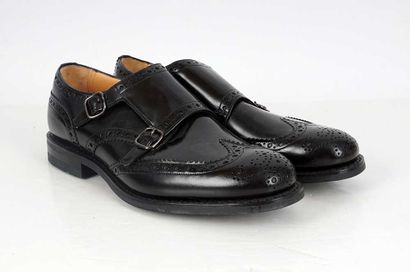 CHURCH'S
Seaforth double monk strap brogues...