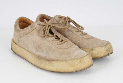 YEEZY 
Season 6 sneakers in thick, plush...