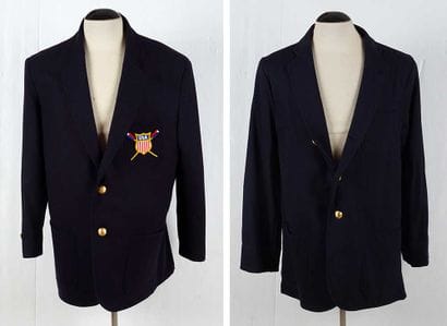 ROWING BLAZERS 
Set of two dark blue blazers....