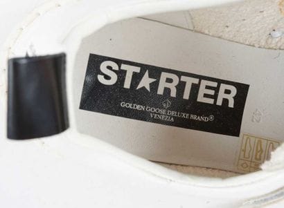 GOLDEN GOOSE 
White leather Smash sneakers...