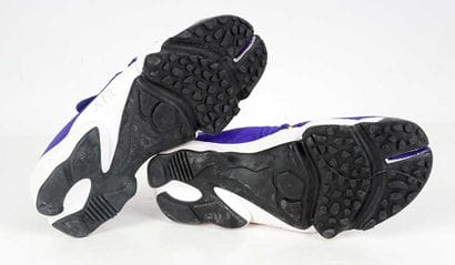 NIKE
Purple and yellow 'Concord Varsity Maize'...