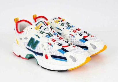 NEW BALANCE X AIMÉ LEON DORE 
White mesh...