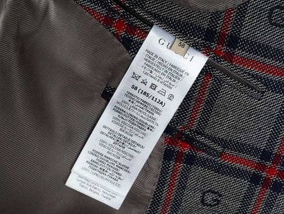 GUCCI
Double-breasted tailored jacket in...