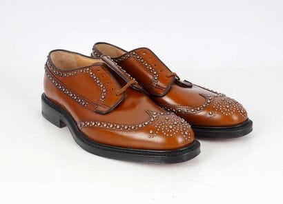 CHURCH'S
Tan leather Grafton derbies with...