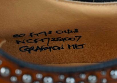 CHURCH'S
Tan leather Grafton derbies with...