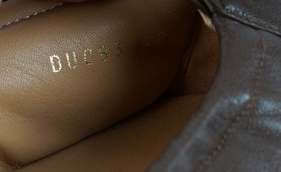 DRIES VAN NOTEN
Chocolate-colored padded...