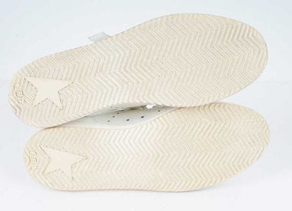 GOLDEN GOOSE 
White leather Smash sneakers...