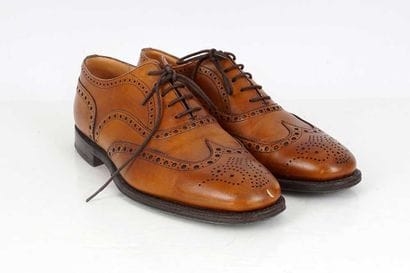 CHURCH'S
Tarvin brogue derbies in brown leather.
Men's...