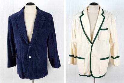 ROWING BLAZERS 
Set of two tailored blazers...