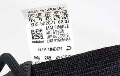 YEEZY X ADIDAS
Brown knit 450 sneakers clasped...