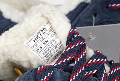 ASICS X KITH X MONCLER
Blue suede Gel Lyte...