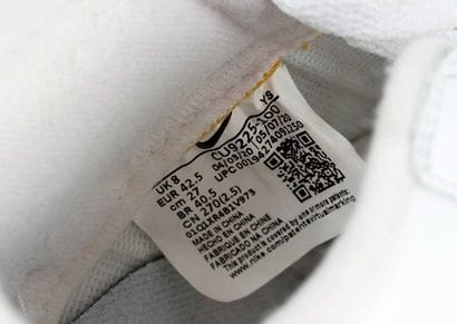 NIKE X SUPREME
White leather Air Force 1...