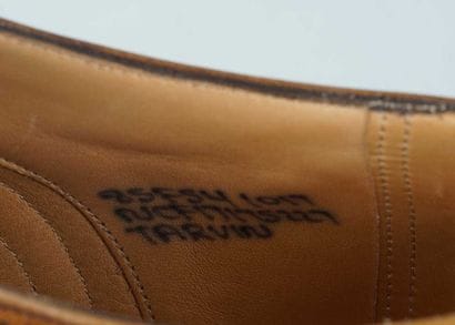 CHURCH'S
Tarvin brogue derbies in brown leather.
Men's...