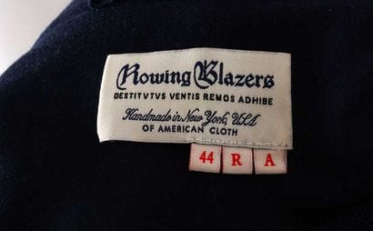 ROWING BLAZERS
Set of four dark blue blazers....