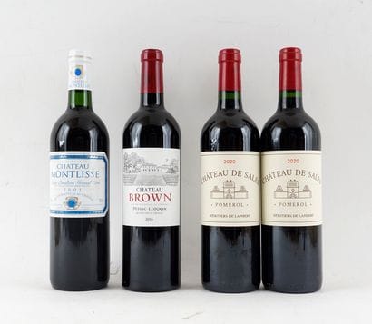 Château Montlisse 2001, Château Brown 2016...