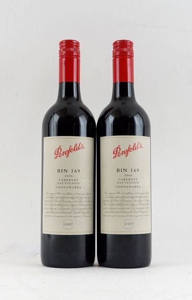 Penfolds Bin 169 2008
Coonawara Cabernet...