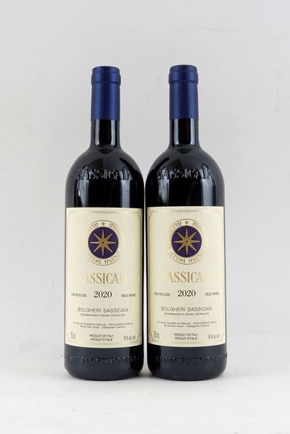 Sassicaia 2020 - 2 bouteilles