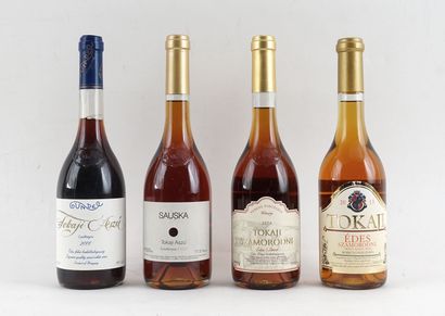 Sélection de Vins de Tokaji - 4 bouteilles...