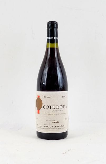 Côte-Rôtie La Mordorée 1991, M. Chapoutier...