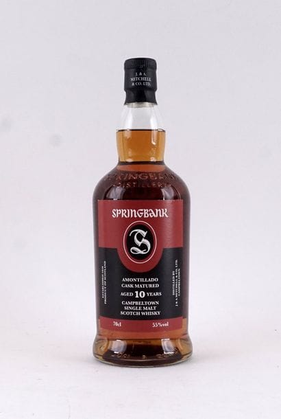 Springbank Amontillado Cask Matured 10 Year...