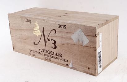 №3 d'Angelus 2015
Saint-Émilion Grand Cru...