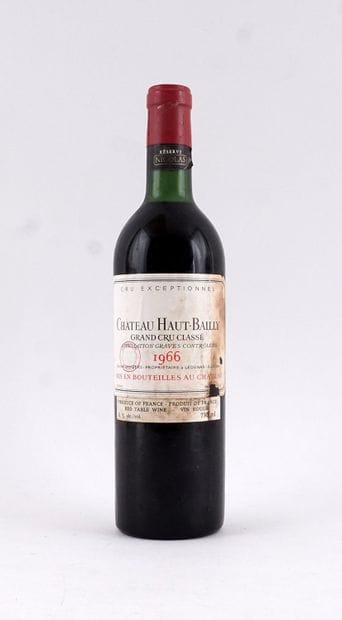 Château Haut-Bailly 1966
Graves Appellation...