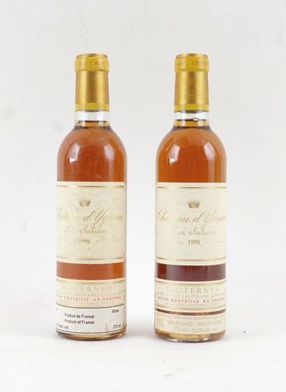 Château d'Yquem 1996 1998 - 2 bouteilles...