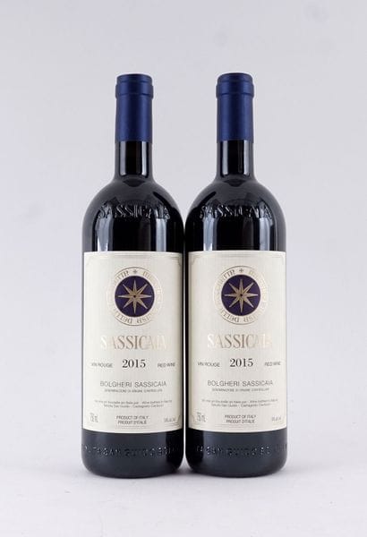 Sassicaia 2015 - 2 bouteilles