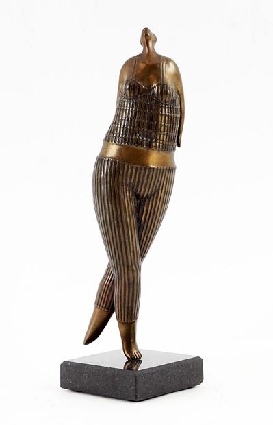 BÉLANGER, Gérard (1936-2019)
Woman
Bronze
Signed...