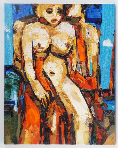 PATRY, Pierre (1956-)
''Pageantry''
Oil on...