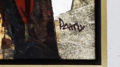 PATRY, Pierre (1956-)
''Mythik''
Oil on canvas
Signed...