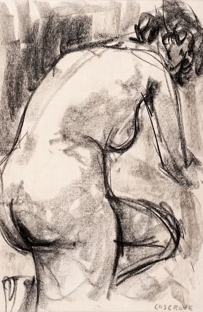 COSGROVE, Stanley Morel (1911-2002)
Nude
Charcoal
Signed...