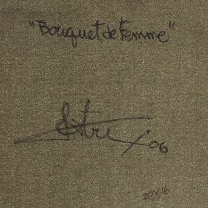 PATRY, Pierre (1956-)
''Bouquet de Femme''
Oil...