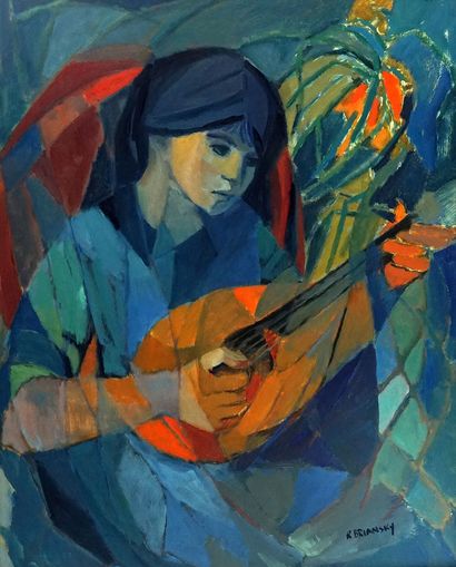 BRIANSKY, Rita (1925-2025)
Untitled - Musician
Oil...