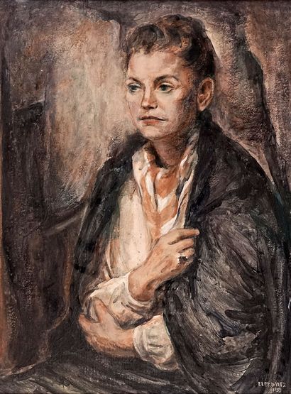 LEFKOVITZ, Sylvia (1924-1987)
Untitled -...