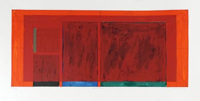 JUNEAU, Denis (1925-2014)
''Automne'' 
Silkscreen
Signed...