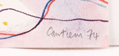 CANTIENI, Graham (1938-)
Untitled
Watercolour...