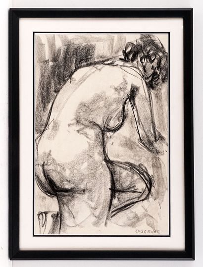 COSGROVE, Stanley Morel (1911-2002)
Nude
Charcoal
Signed...