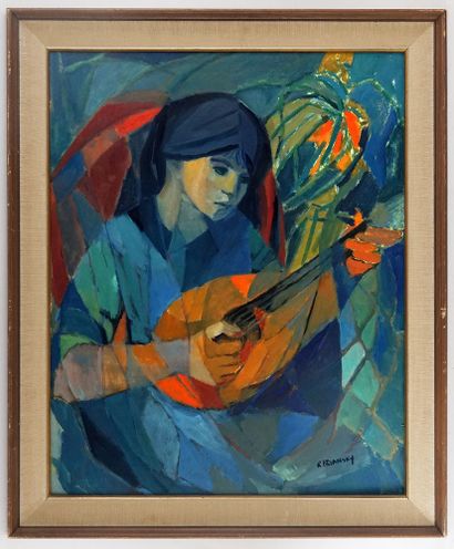 BRIANSKY, Rita (1925-2025)
Untitled - Musician
Oil...