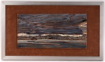 HUOT, Pierre (1946-)
Untitled- Landscape
Oil...